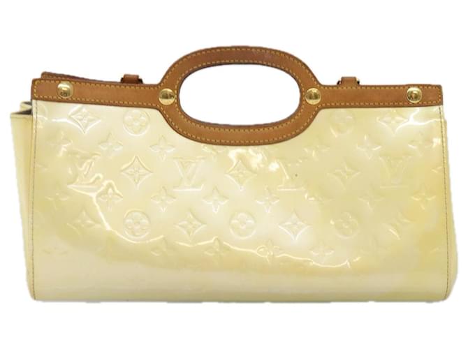 Louis Vuitton Roxbury Yellow Patent leather  ref.1380357