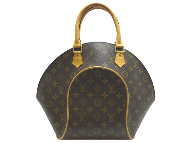 Louis Vuitton Ellipse Marrone Tela  ref.1380409