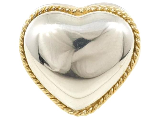 Tiffany & Co Heart Silvery Silver  ref.1380418