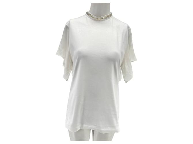 LOUIS VUITTON  Tops T.International L Cotton White  ref.1380455