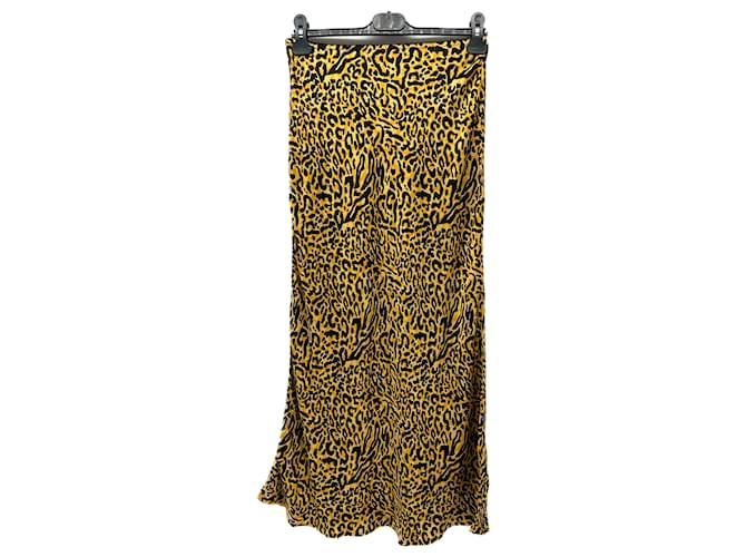 Autre Marque THE ANDAMANE Jupes T.International M Viscose Jaune  ref.1380468