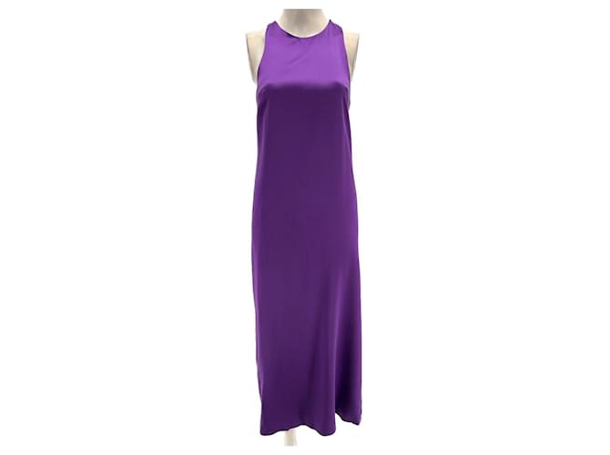 Autre Marque LOULOU STUDIO  Dresses T.International S Silk Purple  ref.1380488