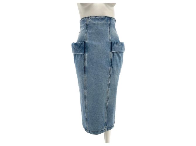 ROCHAS  Skirts T.FR 38 Cotton