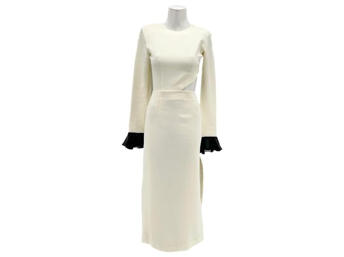 Autre Marque MARTIN MARTIN  Dresses T.FR 36 Polyester Cream  ref.1380518