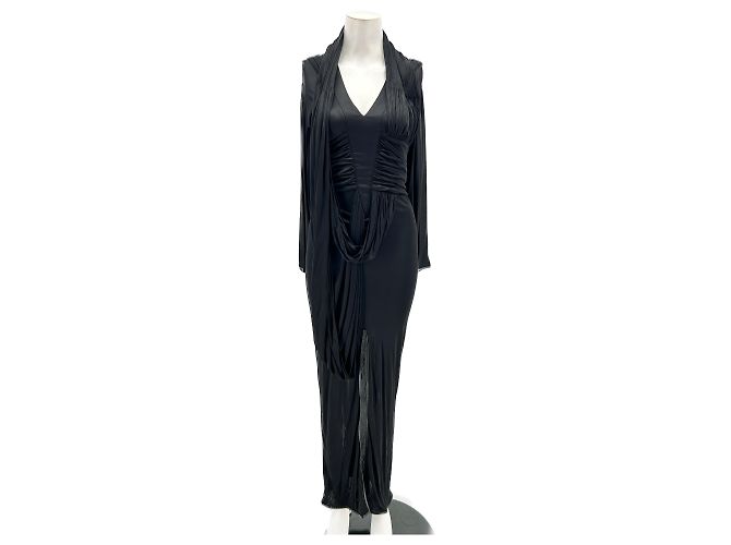 Givenchy Kleid T.FR 36 Viskose Schwarz