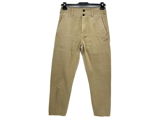 CURRENT ELLIOTT  Jeans T.US 25 Cotton Beige  ref.1380537
