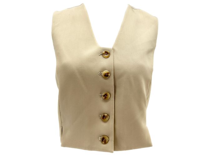 By Malene Birger von Malene Birger Tops T.FR 36 Polyester Beige