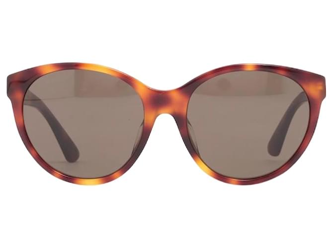Gucci Brown tortoise shell sunglasses Plastic  ref.1380563