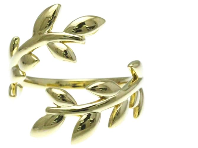 Tiffany & Co Hoja de olivo Dorado Oro amarillo  ref.1380587