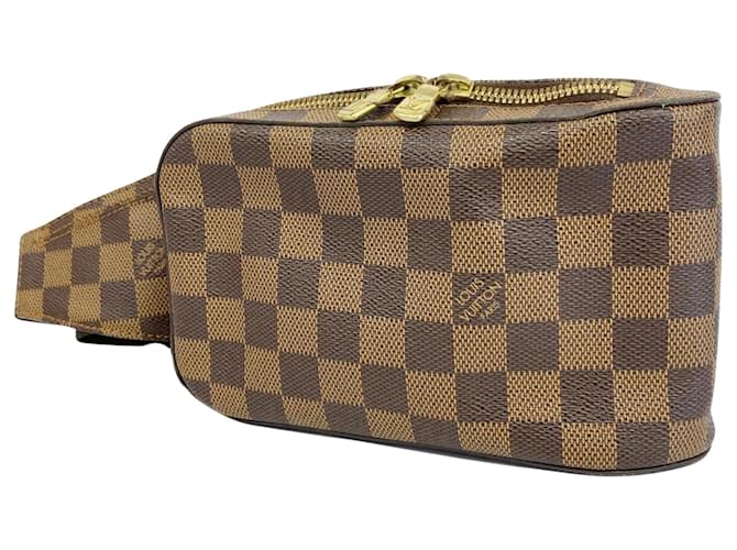 Louis Vuitton Geronimos Braun Leinwand  ref.1380588