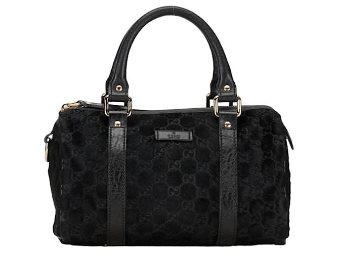 Gucci Guccissima Preto Pele  ref.1380590