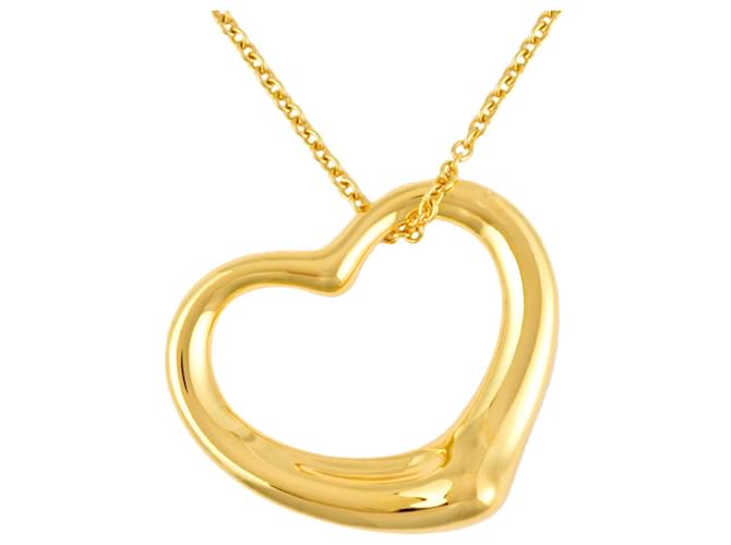 Tiffany & Co corazón abierto Dorado Oro amarillo  ref.1380610
