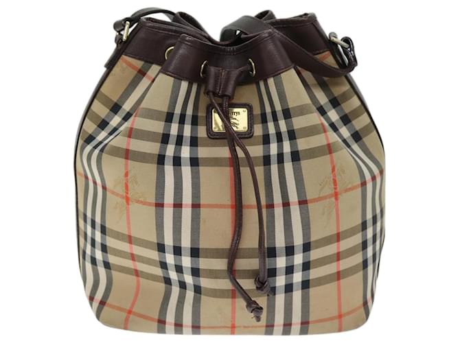 Burberry Nova Check Beige Tela  ref.1380656