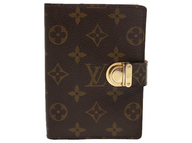 Louis Vuitton Agenda Brown Cloth  ref.1380764