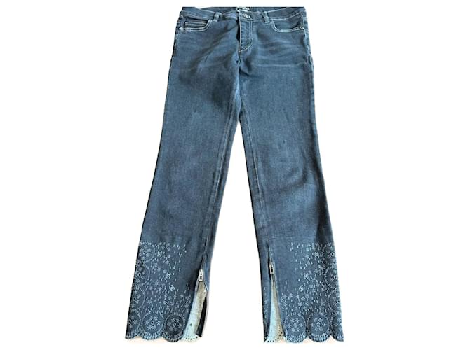Chanel Jeans Multiple colors Denim  ref.1380910
