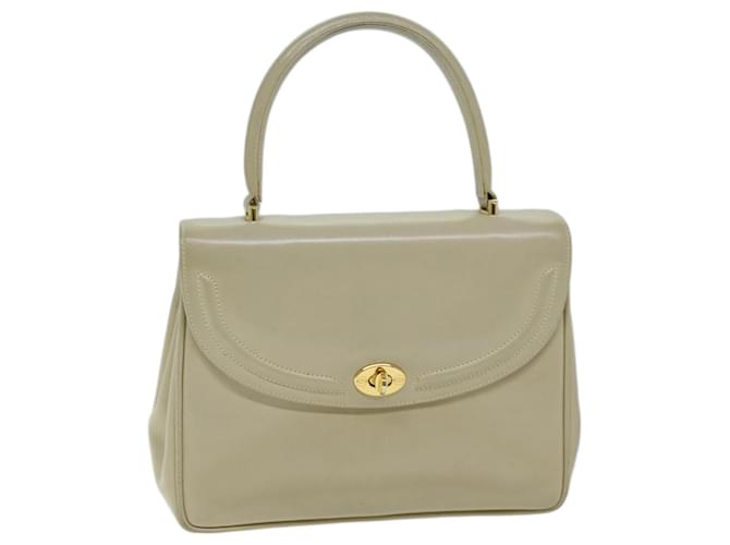 Bolso de mano GUCCI Piel Beige 000110 0092 Autenticación 73730 Cuero  ref.1380965