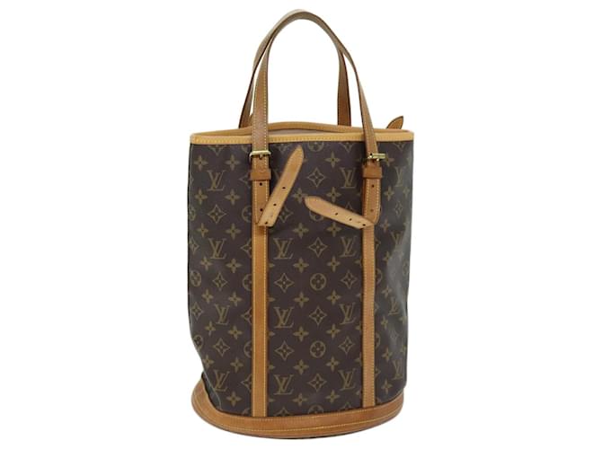 Bucket Borsa a tracolla GM a secchiello con monogramma LOUIS VUITTON M42236 LV Auth 73817 Tela  ref.1381019