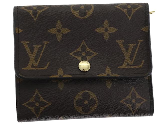 Carteira LOUIS VUITTON Monograma Portefeuille Anais M60402 Autenticação de LV 73933 Lona  ref.1381062