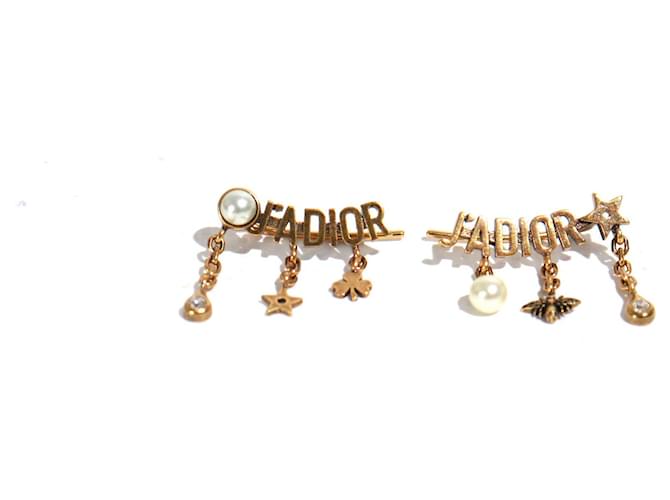 DIOR  Earrings T.  Metal Golden  ref.1381108