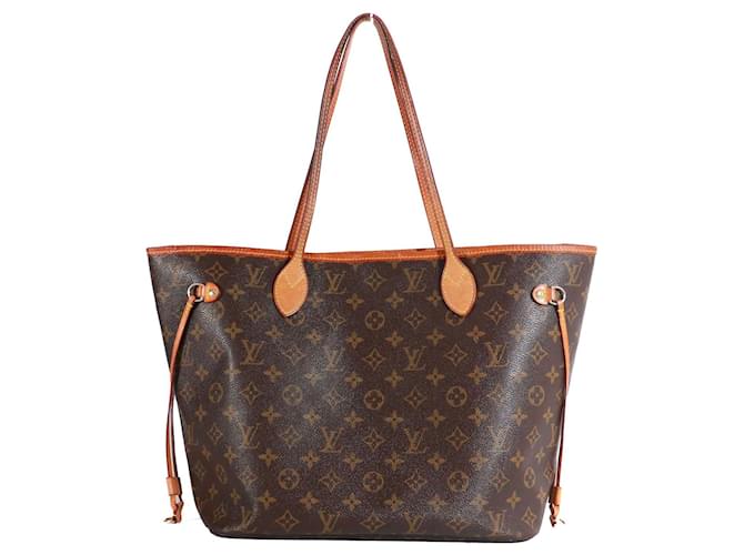 Neverfull LOUIS VUITTON Bolsas T. Couro Marrom  ref.1381111