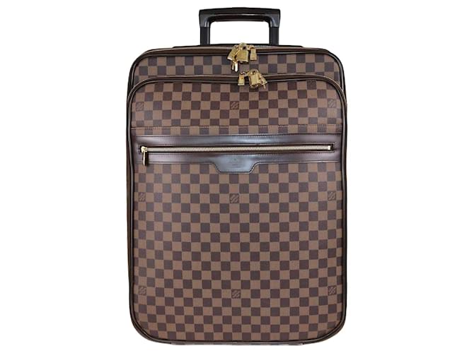 Equipaje Louis Vuitton Damier Ebene Business Legere 55 Cuero  ref.1381233