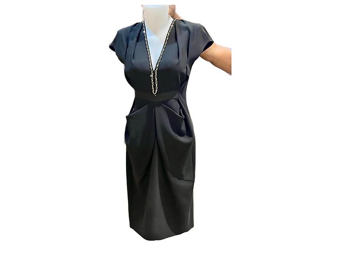 Vestido corto Moschino Negro