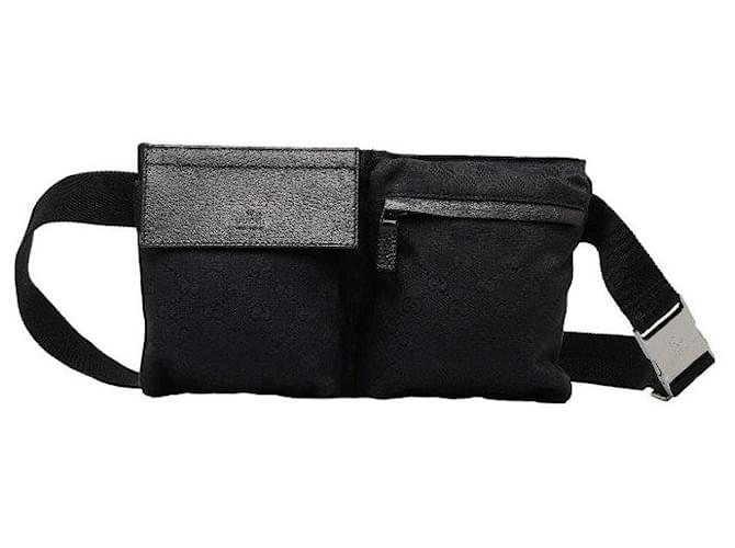 Gucci GG Canvas Belt Bag Canvas Belt Bag 28566 in Good condition Cloth  ref.1381536