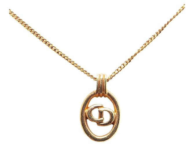 & Other Stories [LuxUness] CD Logo Necklace  Metal Necklace in Good condition  ref.1381549