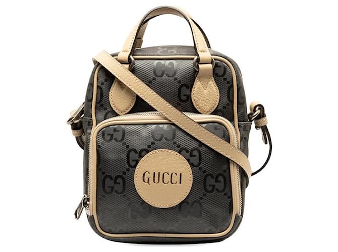Gucci GG Nylon Off the Grid Crossbody Bag Bolsa Crossbody de lona 625850 em bom estado  ref.1381568