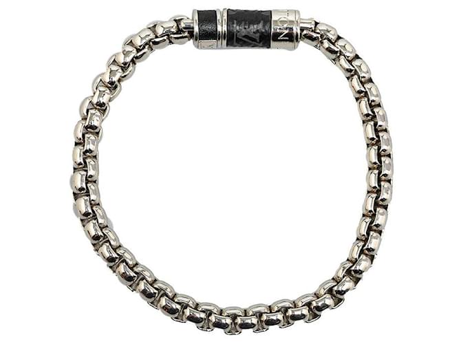 Louis Vuitton Monogram Chain Bracelet Bracelet en métal M63107 en bon état  ref.1381636