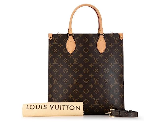 Louis Vuitton Sac Plat PM Sacola de lona M45848 em excelente estado  ref.1381638