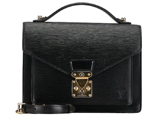 Louis Vuitton Monceau Lederhandtasche M52122 in gutem Zustand  ref.1381641