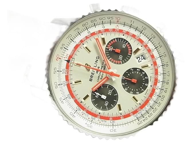 BREITLING Navitimer B01 Cronógrafo 43 TWA edição AB01219A1G1X1 (AB0121) Masculino Prata Aço  ref.1381766