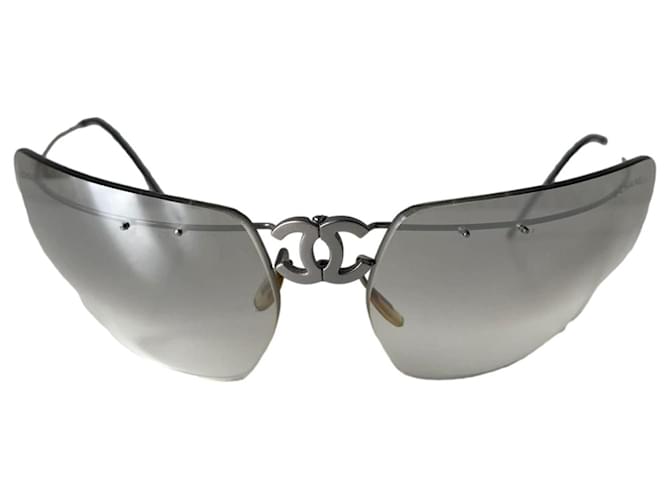 Chanel Óculos escuros Prata  ref.1382031