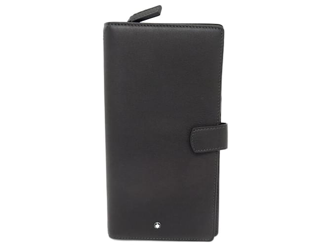 NEW MONTBLANC MEISTERSTUCK SFUMATO TRAVEL COMPANION WALLET MB123718 Brown Leather  ref.1382135