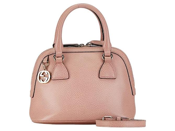 Bolsa de couro Gucci GG Charm Bolsa de couro 449661 em bom estado  ref.1382180