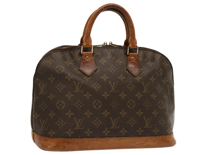 LOUIS VUITTON Monograma Alma Bolsa M51130 Autenticação de LV 73177 Lona  ref.1382316