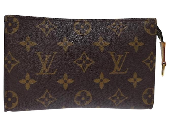 LOUIS VUITTON Monogram Bucket PM Pouch Pochette accessoire LV Auth fm3404 Toile Monogramme  ref.1382348