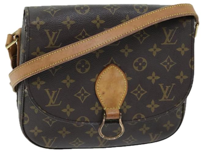 Bolsa de ombro LOUIS VUITTON Monograma Saint Cloud GM M51242 Autenticação de LV 73479 Lona  ref.1382352