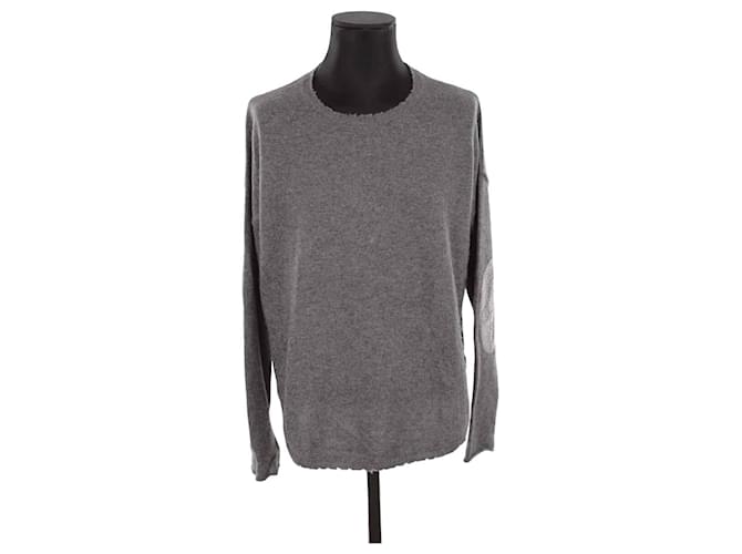 Zadig & Voltaire Kaschmirpullover Grau  ref.1382392