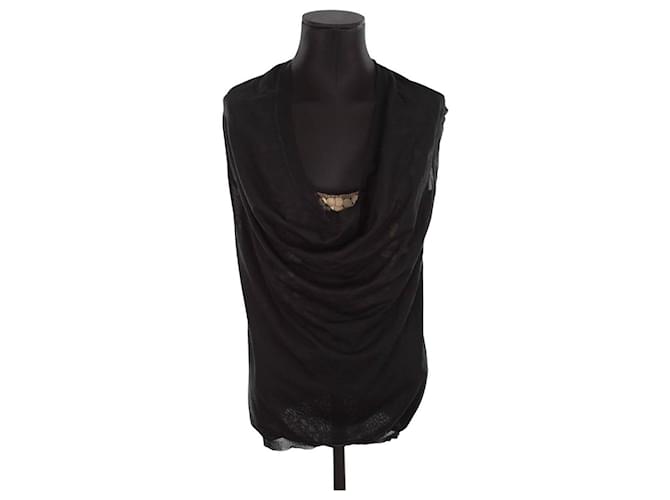 Givenchy Camicetta di cotone Nero  ref.1382398