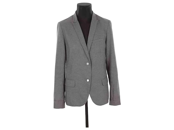 Zadig & Voltaire chaqueta de sport Gris Poliéster  ref.1382417