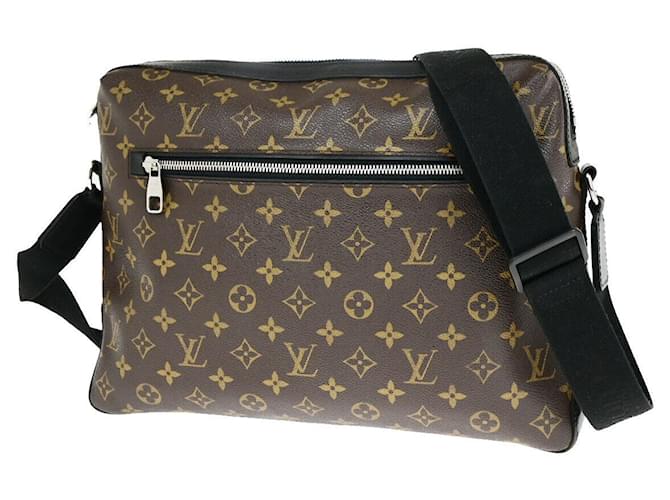 Louis Vuitton Torres Marrom Lona  ref.1382460