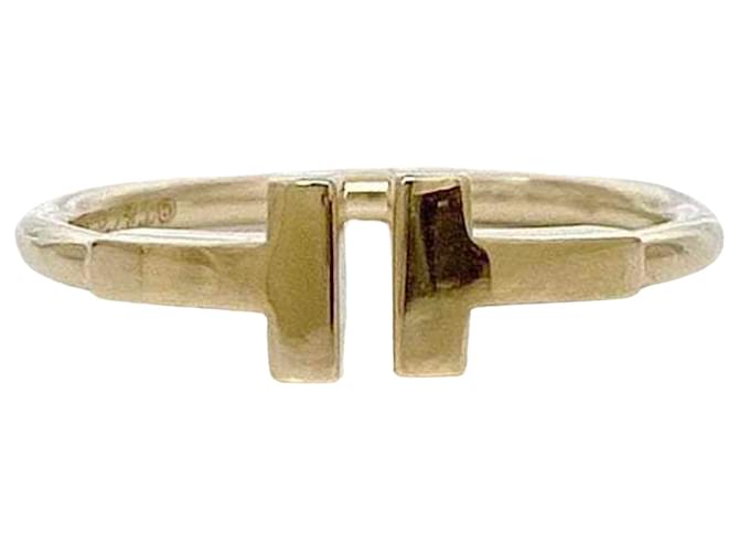 Tiffany & Co T Dourado Ouro amarelo  ref.1382495