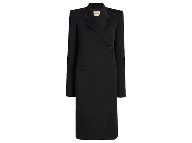 Khaite Coats, Outerwear Black Wool  ref.1382508