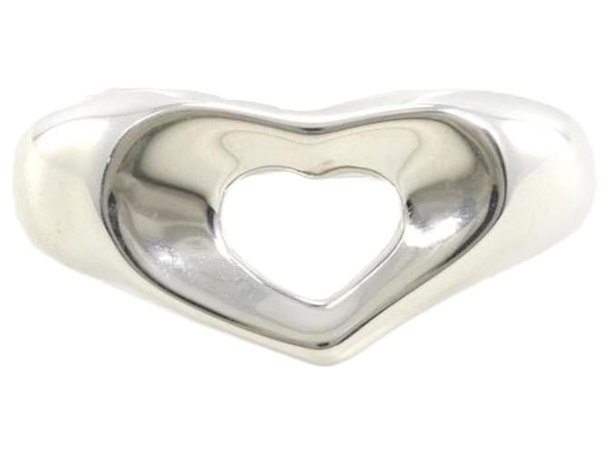 Tiffany & Co Heart Silvery Silver  ref.1382554