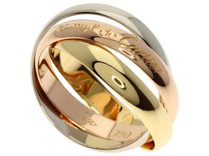 Cartier Trinity Dorado Oro blanco  ref.1382634