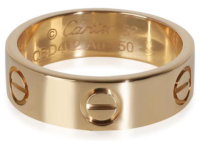 Anillo Cartier Love Fashion en oro amarillo de 18 k  ref.1382767