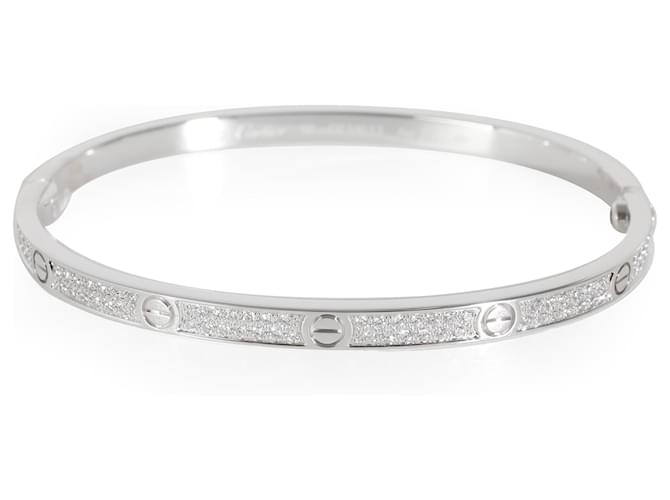 Cartier Love Bracelet in 18k White Gold  ref.1382840