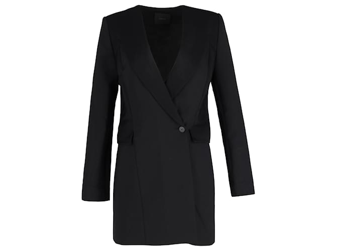 Autre Marque Mini-robe blazer Dion Lee en polyester et laine noir  ref.1382878